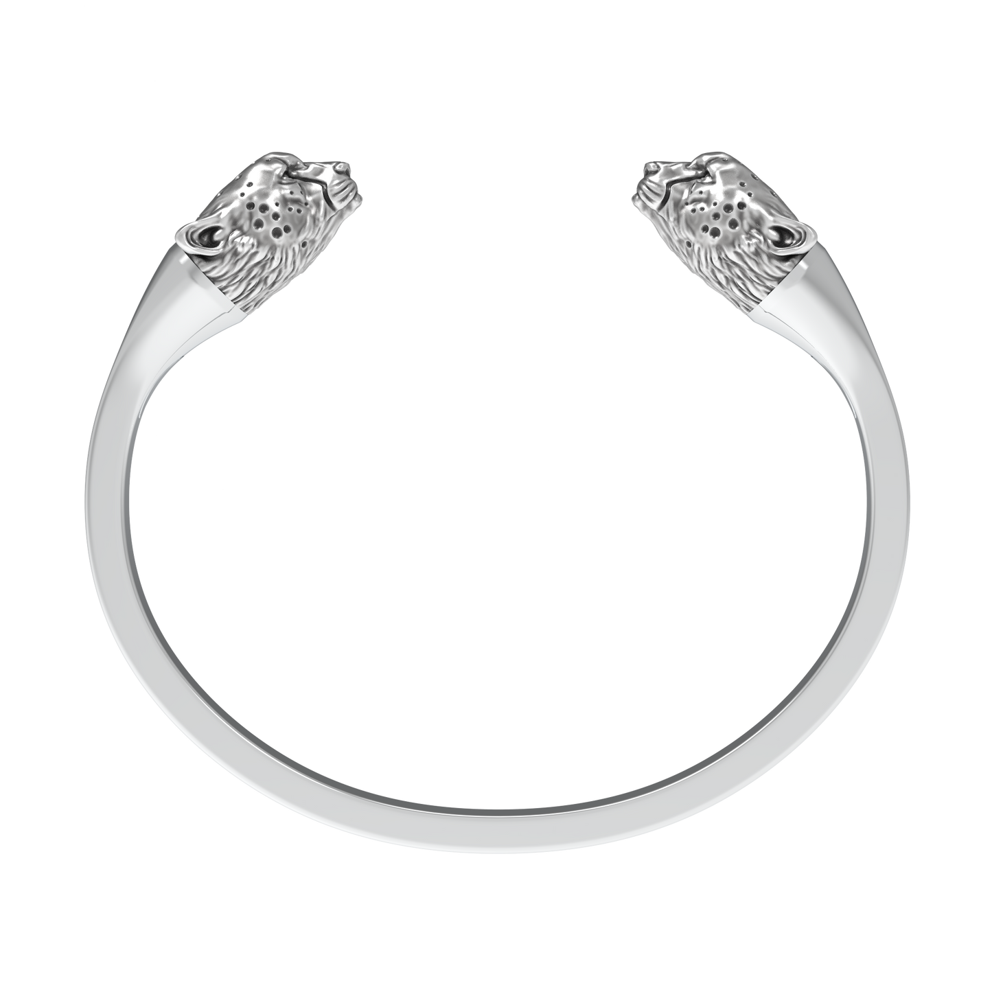 Parure - "Double Guépard " - argent