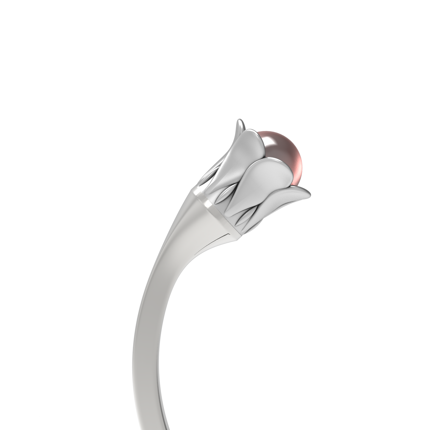 Fleur Quartz Rose / Rose Quartz Flower