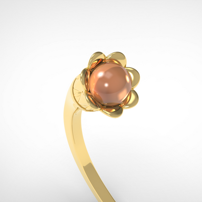 Fleur Quartz Rose / Rose Quartz Flower